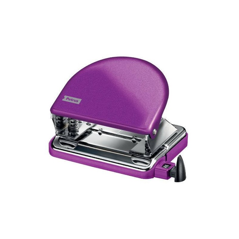 TALADRO METALICO MODELO 52 WOW CAPACIDAD 20 HOJAS COLOR MORADO PETRUS 626522