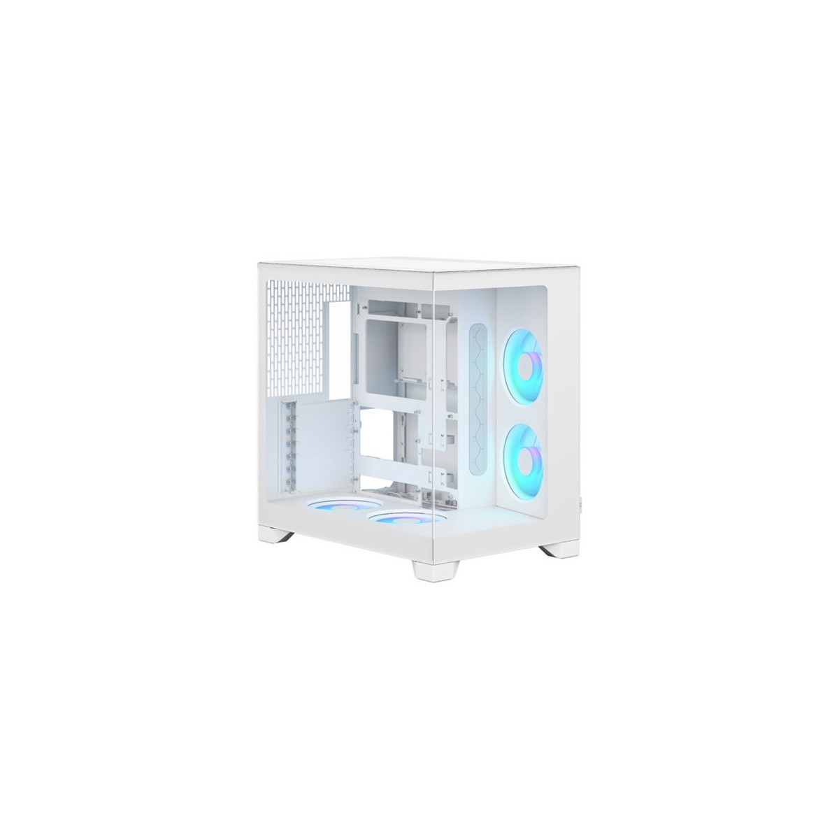 FRACTAL CAJA POP 2 VISION WHITE RGB FD C POV2A 03
