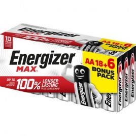 CAJA 186 PILAS ALKALINAS POWER TIPO LR6 AA ENERGIZER E303513102