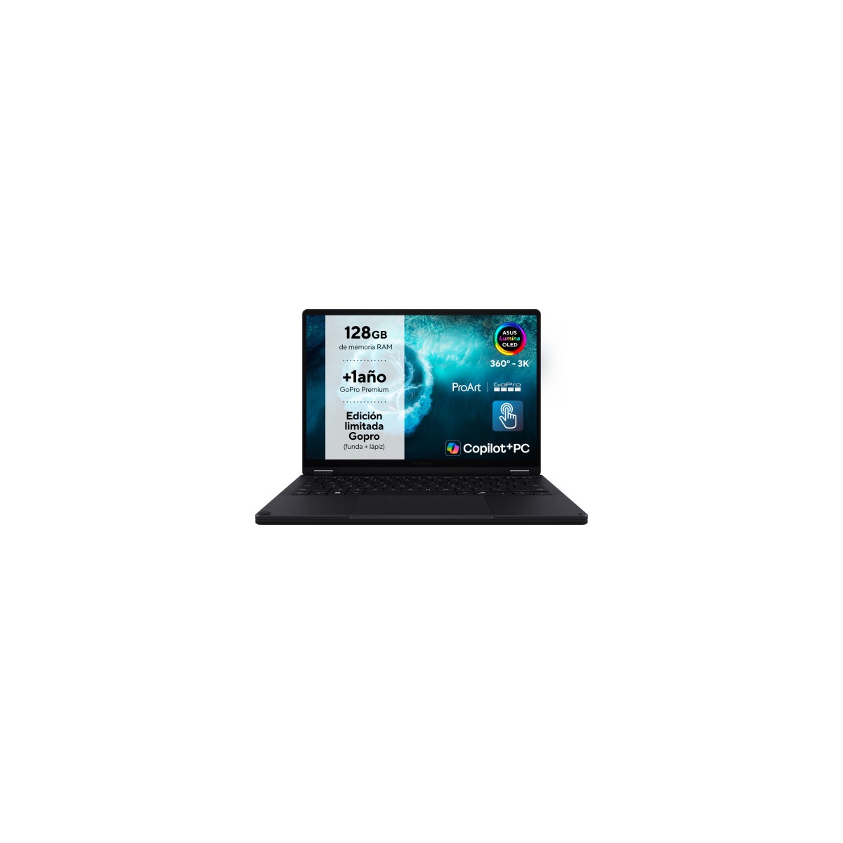 LT ECI PORTATIL ASUS PRO ART HN7306EAC LX084W 90NB17E1 M001B0 133 OLED AMD RYZEN AI MAX 128GB 2TB W11H BLACK