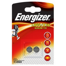 BLISTER 2 PILAS DE BOTON MODELO A76 LR44 ENERGIZER 639317