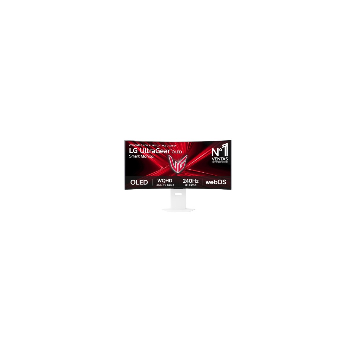 LG 39GX90SA W pantalla para PC 991 cm 39 3440 x 1440 Pixeles Wide Quad HD OLED Blanco