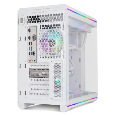NOX Hummer Semitorre ATX cristal curvo ARGB Blnc