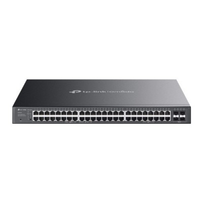 TP Link Omada SG2452LP switch Gestionado L2 L2 Gigabit Ethernet 10 100 1000 Energia sobre Ethernet PoE 1U Negro