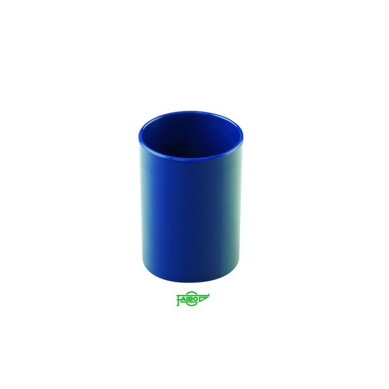 CUBILETE DE PLASTICO 78 MM DIAMETRO X 100 MM ALTO OPACO AZUL FAIBO 205 07