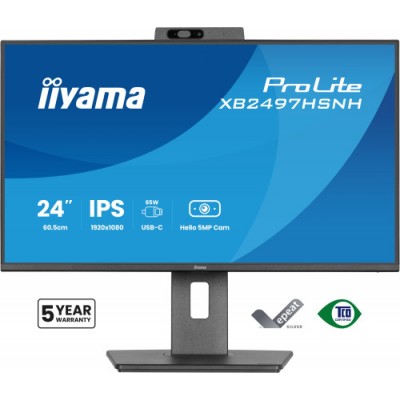 MONITOR IIYAMA XB2497HSN B1 238 PROLITE PANEL IPS PUERTO USB C RJ45 LAN SOPORTE ERGONOMICO