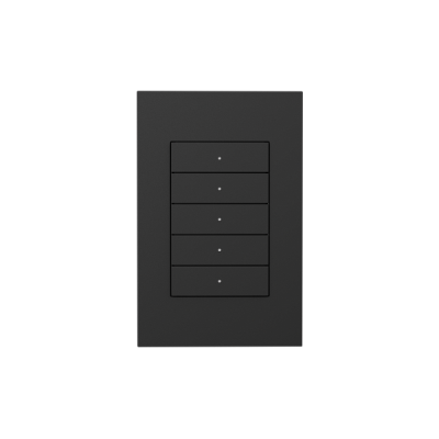 CRESTRON HORIZON 2 KEYPAD WITH CRESNET COMMUNICATIONS STANDARD ENGRAVED BLACK HZ2 KPCN B 6512514