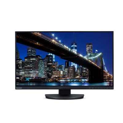 SHARP EA SERIES DESKTOP 27 LCD MONITOR WITH LED BACKLIGHT 2560X1440 USB C LAN DP DP OUT HDMI 150 MM HEIGHT ADJUSTABLE L50DD EA2