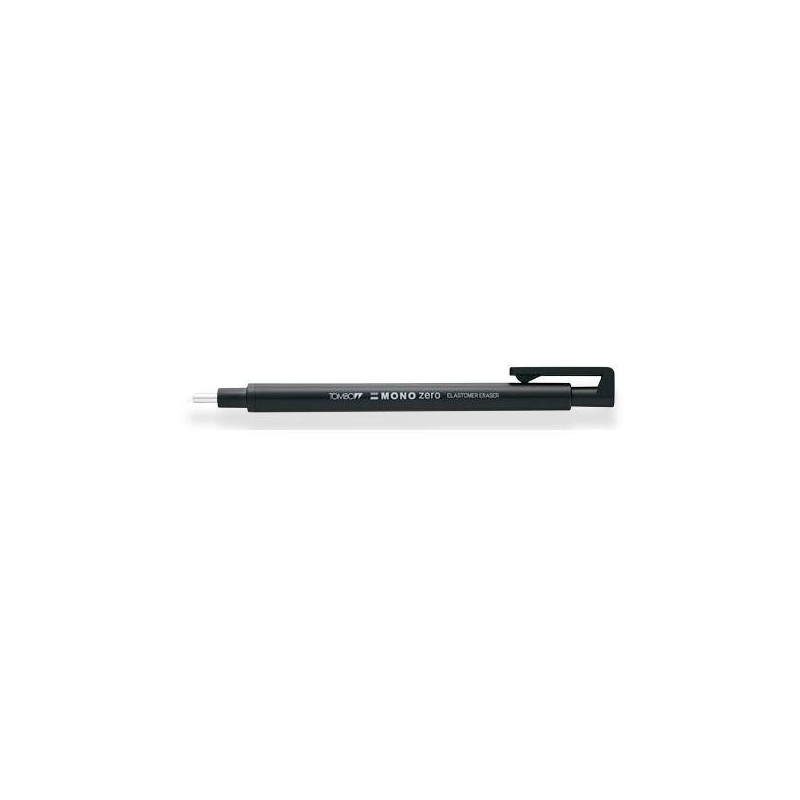 BORRADOR DE PRECISIoN PUNTA REDONDA 23 MM CUERPO NEGRO TOMBOW EH KUR11