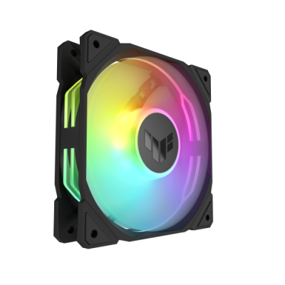 ASUS TUF Gaming TR120 ARGB Reverse Fan Triple Pack Carcasa del ordenador Ventilador 12 cm Negro