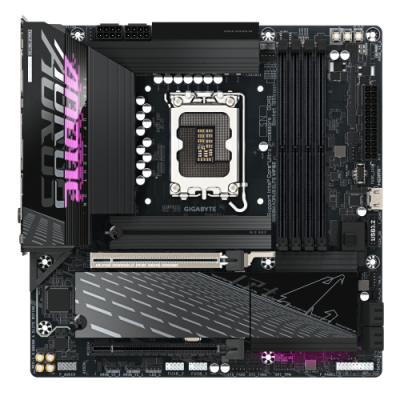 GIGABYTE B860M AORUS ELITE WIFI6E Placa base CPUs Intel Core Ultra VRM de 12121 fases hasta 9200MHz DDR5 1xPCIe 50 2xPCIe 40 M2