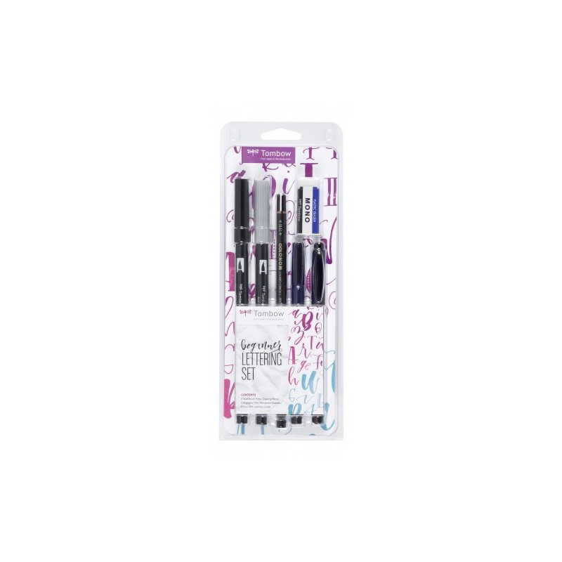 SET LETTERING DE CALIGRAFIA MODELO BEGINNER TOMBOW LS BEG
