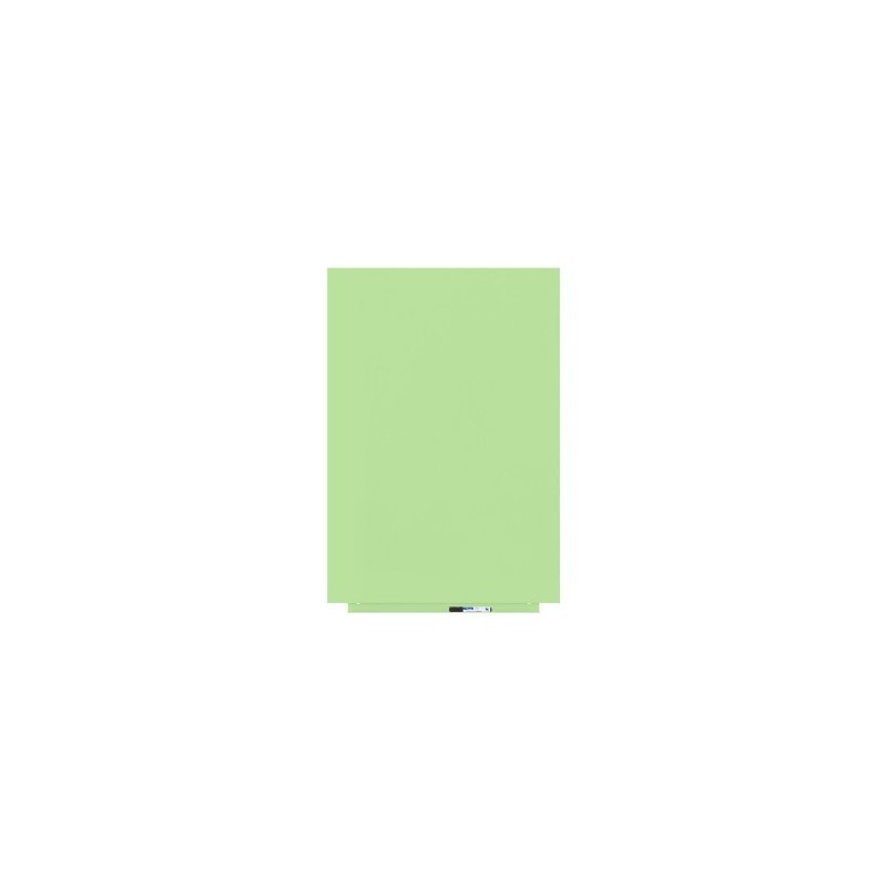 PIZARRA SIN MARCO SKINWHITEBOARD COLOR VERDE PaLIDO ESCALA DE VERDES MEDIDA 75X115CM MAGNeTICA MODULAR ROCADA 6420R 230