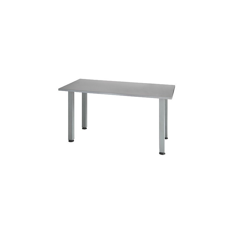 MESA MODULAR RECTANGULAR COLOR GRIS 140X70CM ROCADA 7502N