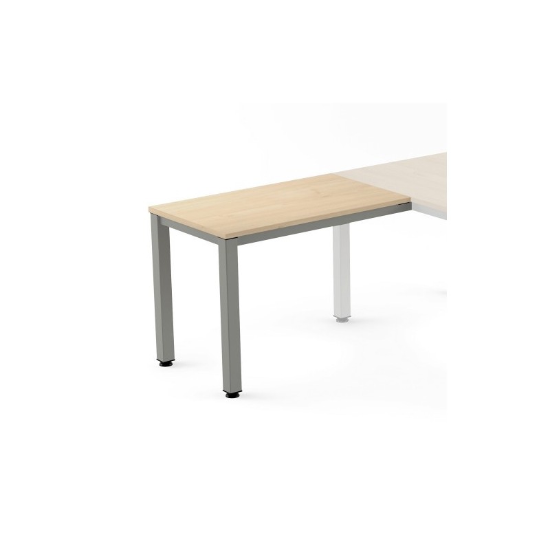 ALA PARA MESA SERIE EXECUTIVE 100X60 GRIS HAYA ROCADA 2107AD01