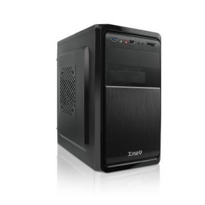 TOOQ CAJA MINI TORRE M ATX 500W 1XUSB20 1XUSB30 Y LECTOR DE TARJETAS TQC 4735U3C B