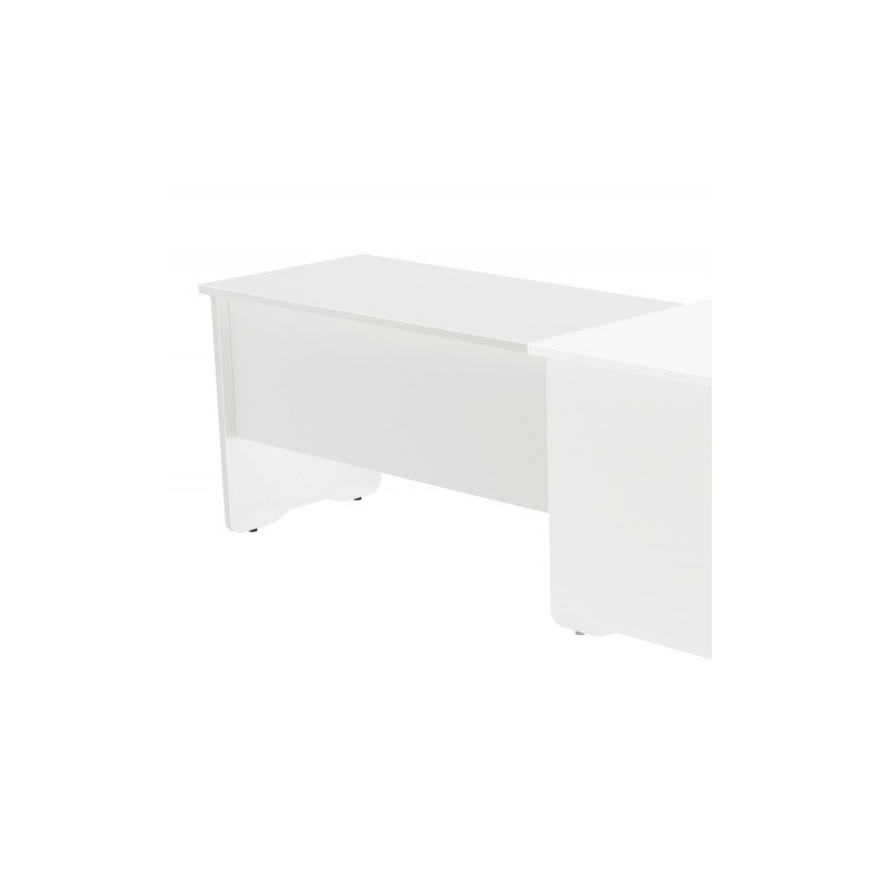 ALA PARA MESA DE OFICINA SERIE WORK 100X60 BLANCO BLANCO ROCADA 2102AW04