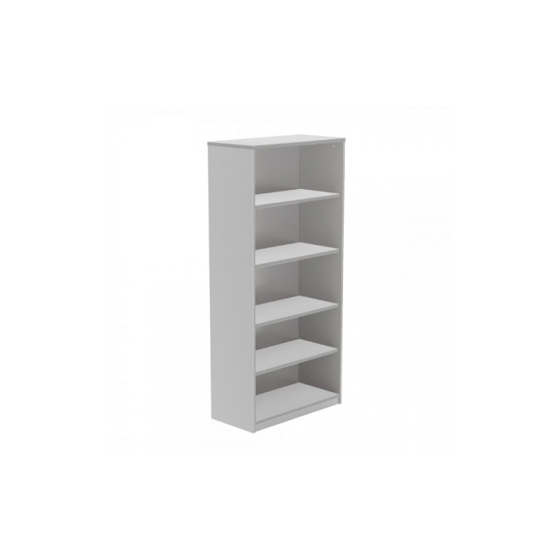 ARMARIO ESTANTERIA ALTO SIN PUERTAS 195X90X45 ESTRUCTURA ALUMINIO TAPA GRIS ROCADA 1101AB02