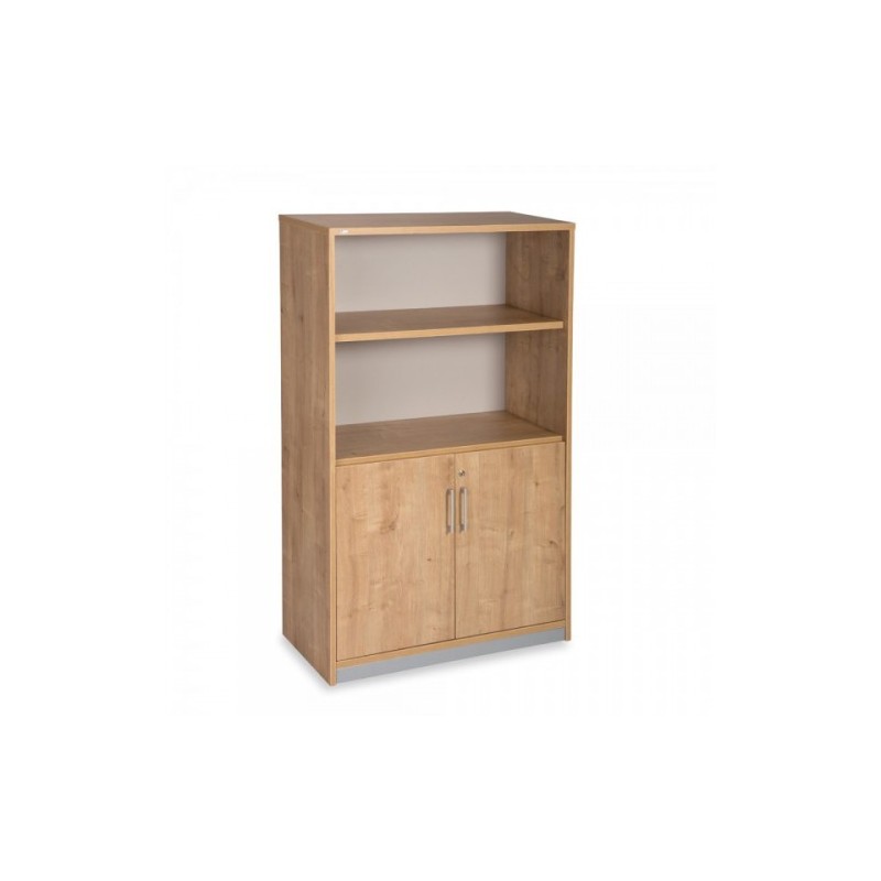ARMARIO MEDIO CON PUERTAS BAJAS 156X90X45 ESTRUCTURA ROBLE PUERTAS ROBLE ROCADA 1057AR08