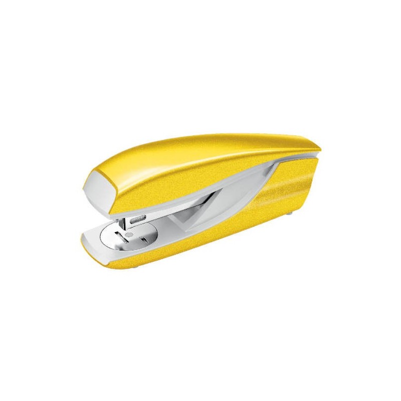 GRAPADORA DE SOBREMESA MODELO 635 WOW HASTA 30 HOJAS COLOR AMARILLO METALIZADO PETRUS 626832