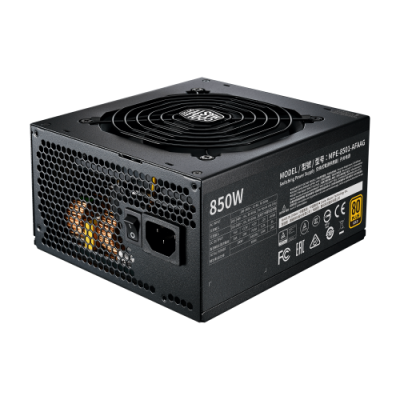 Cooler Master MWE Gold 850 V2 Full Modular unidad de fuente de alimentacion 850 W 24 pin ATX ATX Negro