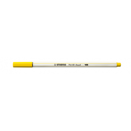 ROTULADOR PUNTA FIBRA PINCEL PEN 68 BRUSH AMARILLO STABILO 568 44