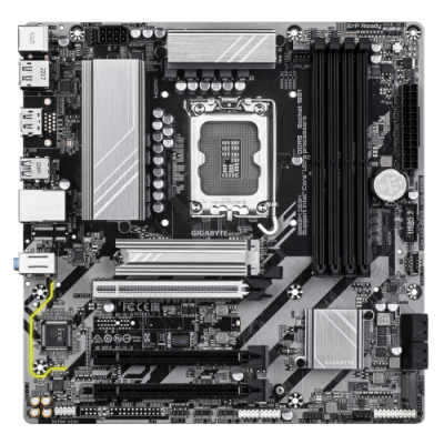 GIGABYTE B860M DS3H Placa base CPUs Intel Core Ultra VRM de 5121 fases hasta 9066MHz DDR5 1xPCIe 50 1xPCIe 40 M2 LAN 25 GbE USB