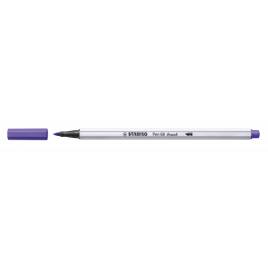 ROTULADOR PUNTA FIBRA PINCEL PEN 68 BRUSH VIOLETA STABILO 568 55