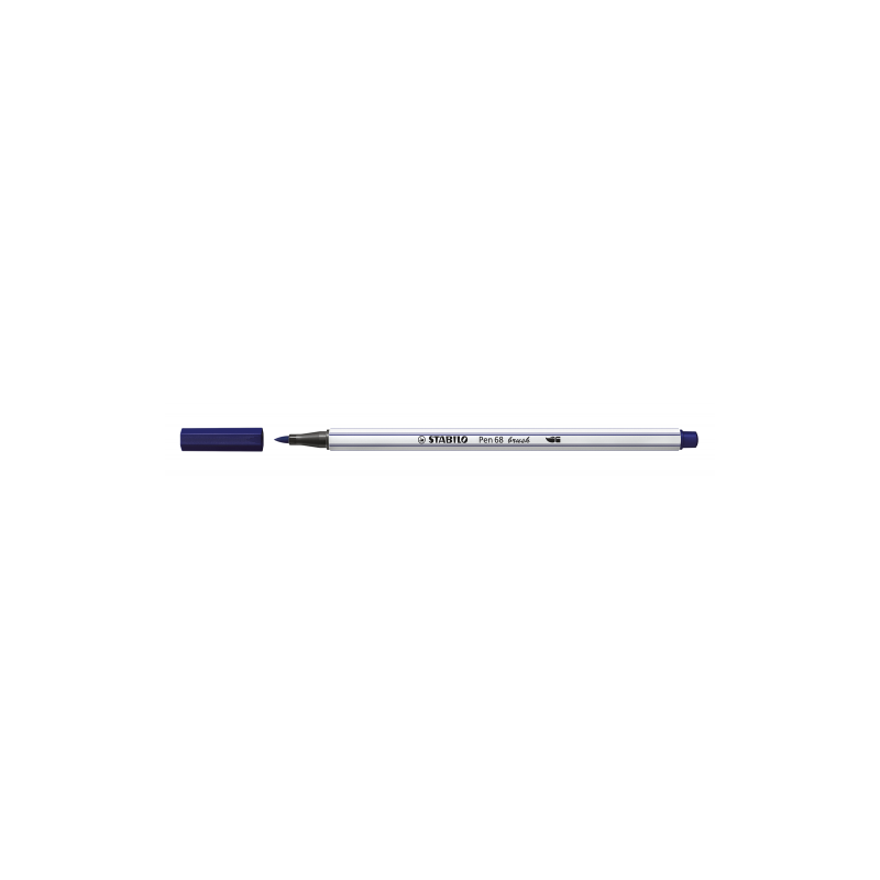 ROTULADOR PUNTA FIBRA PINCEL PEN 68 BRUSH AZUL PRUSIA STABILO 568 22