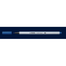 ROTULADOR PUNTA FIBRA PINCEL PEN 68 BRUSH AZUL STABILO 568 32