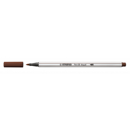 ROTULADOR PUNTA FIBRA PINCEL PEN 68 BRUSH MARRON STABILO 568 45