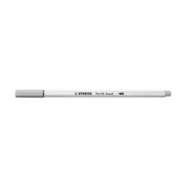 ROTULADOR PUNTA FIBRA PINCEL PEN 68 BRUSH GRIS MEDIO STABILO 568 95