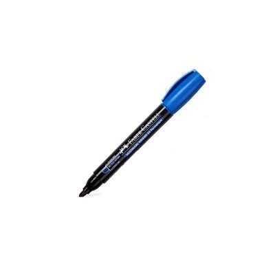 MARCADOR MULTIMARK WINNER 54 E AZUL PUNTA BISELADA Y SIN CLIP FABER CASTELL 153151