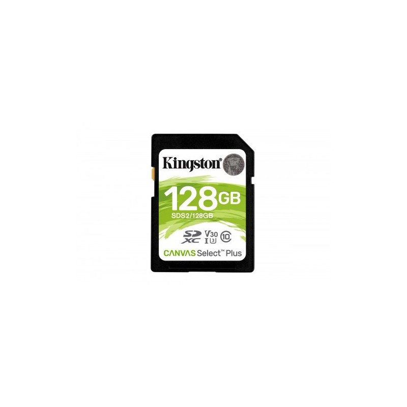 Kingston Technology Canvas Select Plus memoria flash 128 GB SDXC Clase 10 UHS I