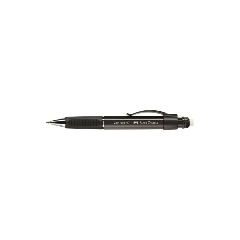 PORTAMINAS GRIP PLUS 07MM NEGRO FABER CASTELL 130733