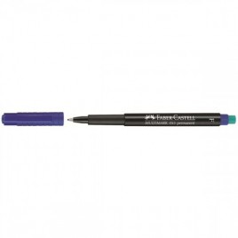 MARCADOR PERMANENTE MULTIMARK PUNTA FINA AZUL FABER CASTELL 151351