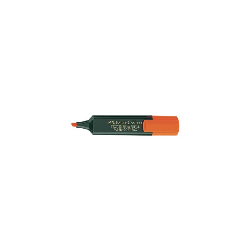 MARCADOR FLUOR TEXTLINER NARANJA FABER CASTELL 154815