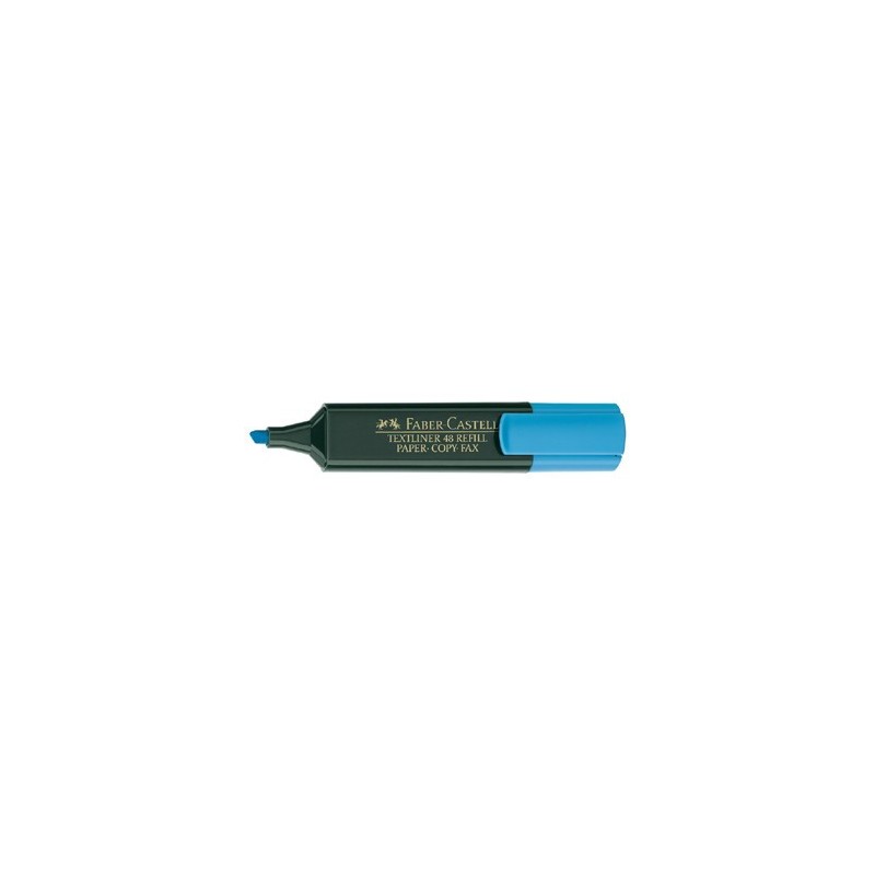 MARCADOR FLUOR TEXTLINER AZUL FABER CASTELL 154851