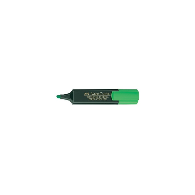 MARCADOR FLUOR TEXTLINER VERDE FABER CASTELL 154863