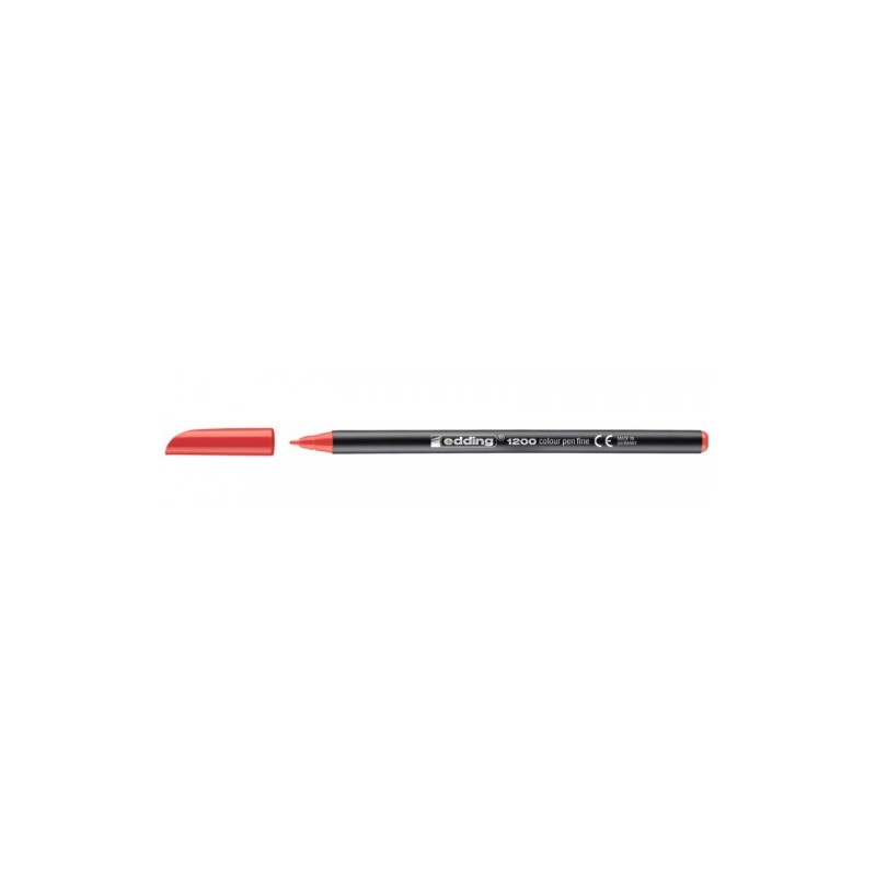 ROTULADOR PUNTA FINA 1200 ROJO EDDING 1200 02