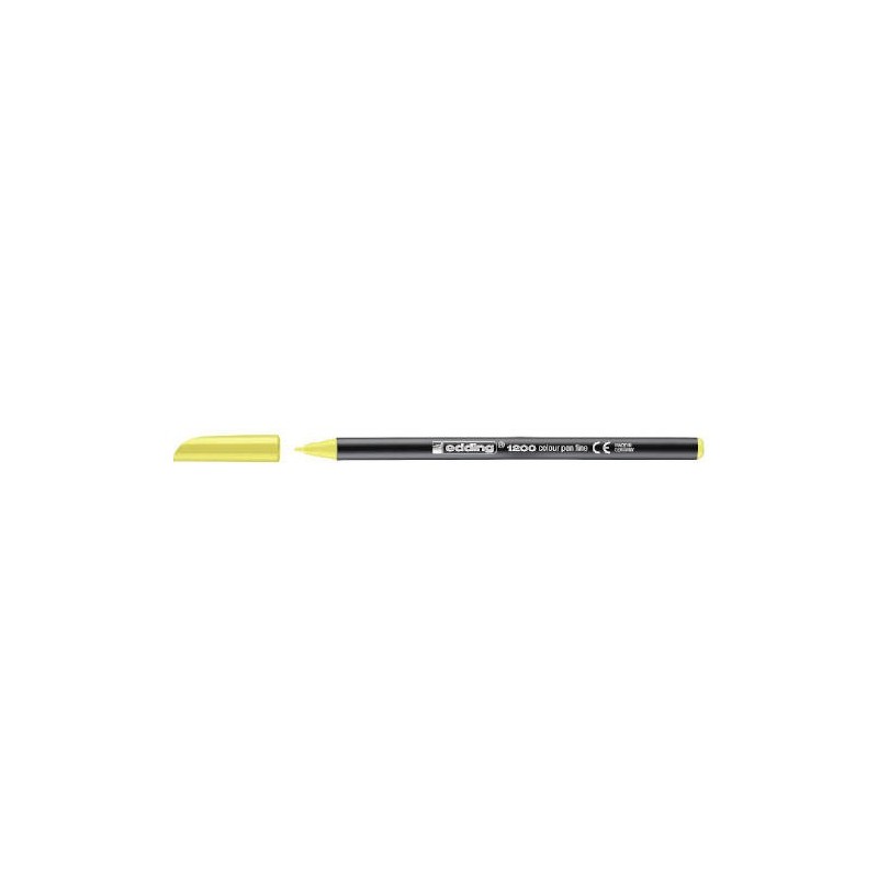 ROTULADOR PUNTA FINA 1200 AMARILLO FLUORESCENTE EDDING 1200 65