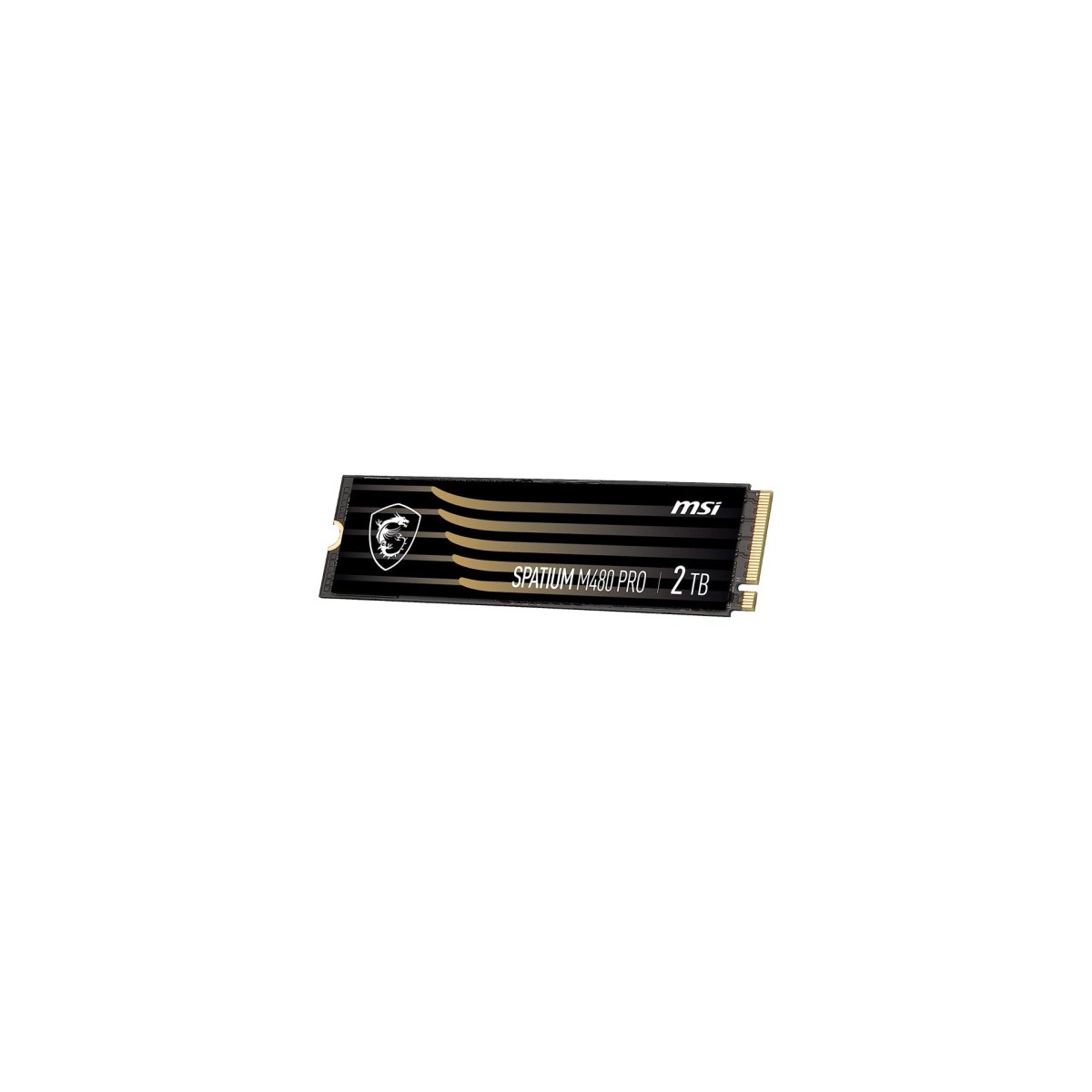 MSI SPATIUM M480 PRO PCIE 40 NVME M2 2TB unidad de estado solido PCI Express 40 3D NAND