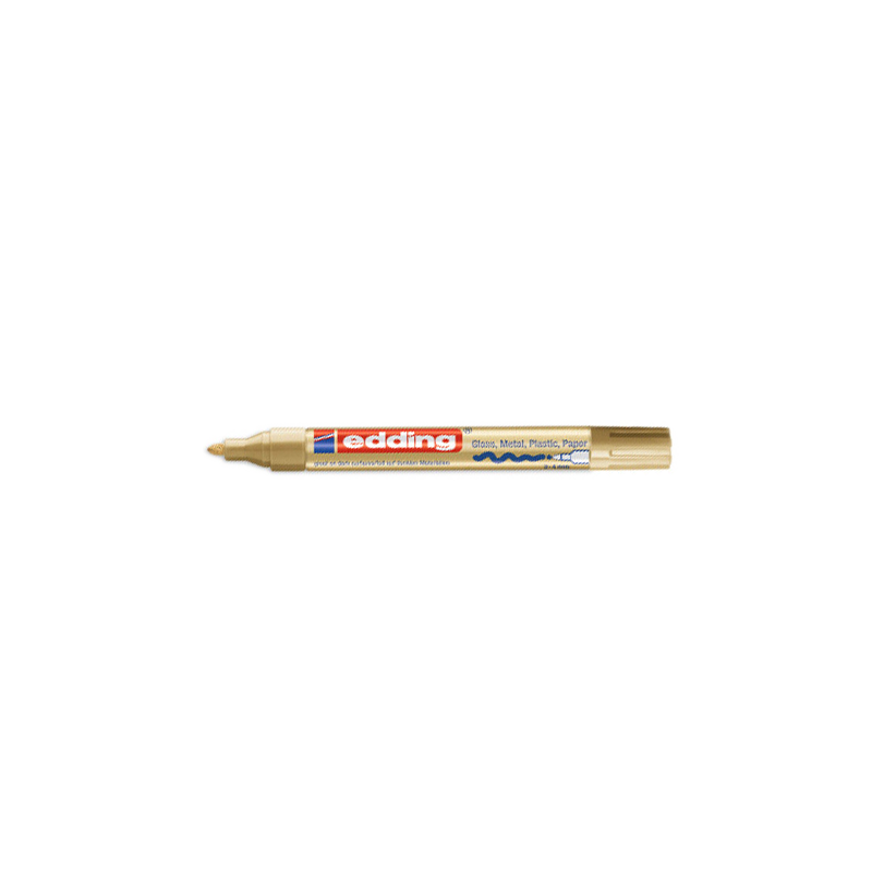 MARCADOR PERMANENTE 2 4MM 750 ORO EDDING 750 53