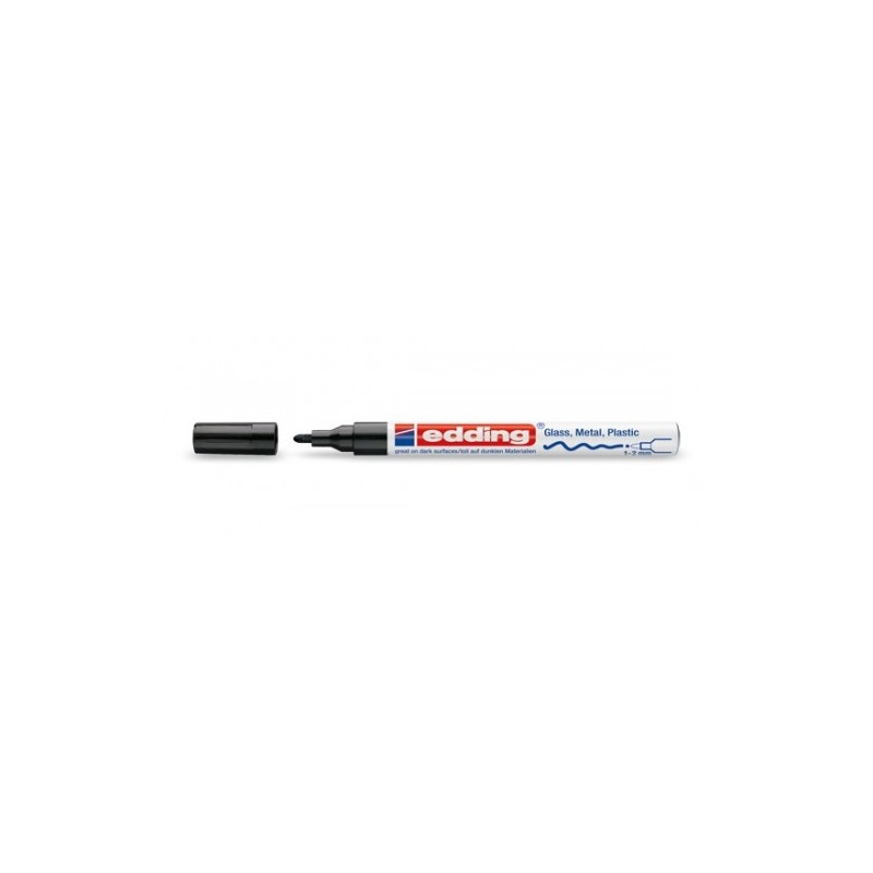 MARCADOR PERMANENTE 1 2MM 751 NEGRO EDDING 751 01