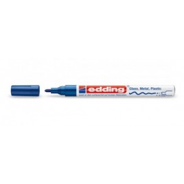 MARCADOR PERMANENTE 1 2MM 751 AZUL EDDING 751 03