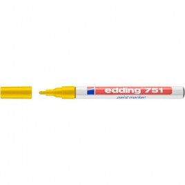 MARCADOR PERMANENTE 1 2MM 751 AMARILLO EDDING 751 05