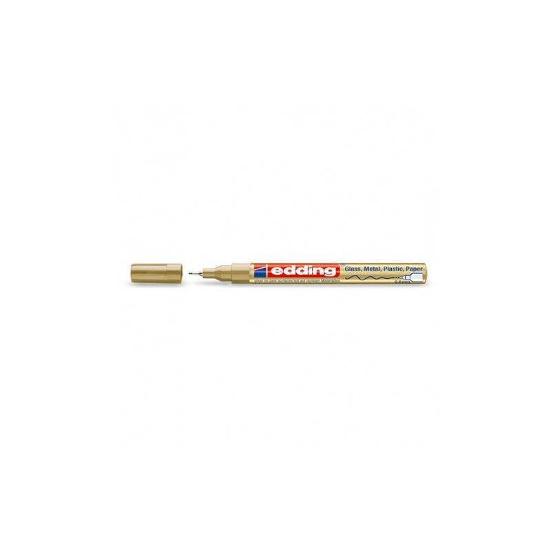 MARCADOR PERMANENTE 08MM 780 ORO EDDING 780 53