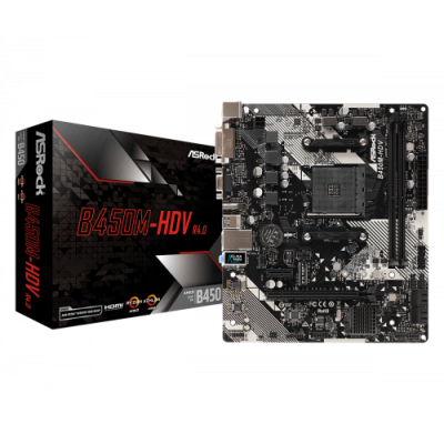 Asrock B450M HDV R40 Zocalo AM4 Micro ATX AMD B450