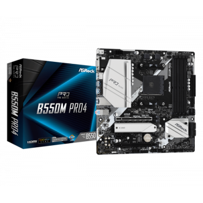 Asrock B550M Pro4 AMD B550 Zocalo AM4 micro ATX