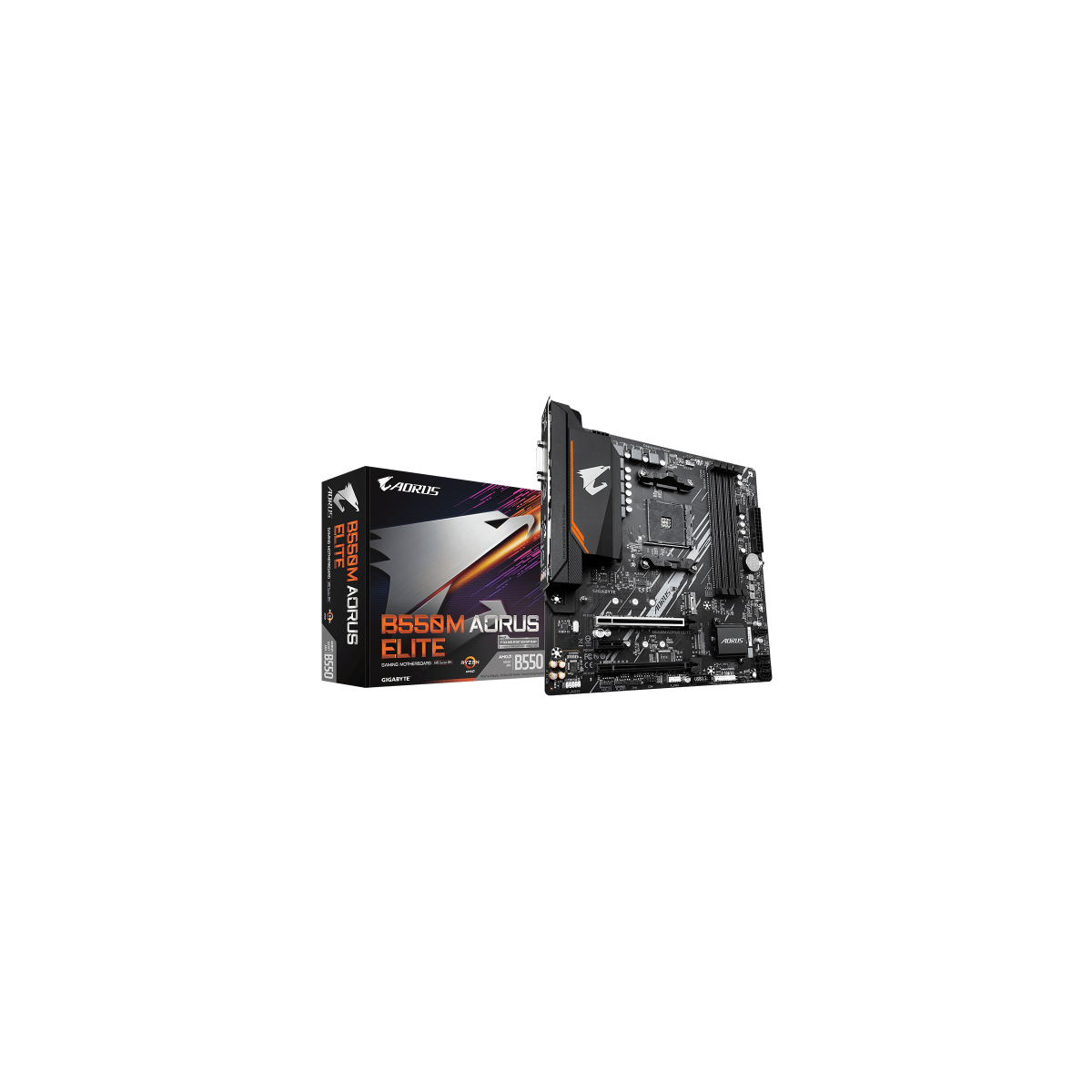 Gigabyte B550M AORUS ELITE Zocalo AM4 Micro ATX AMD B550